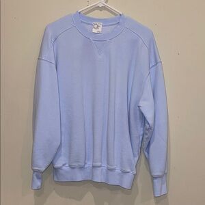 Aerie Soft Sky Blue Cloud Fleece Sweatshirt